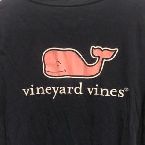 Vineyard Vines Small Navy Long Sleeve Shirt